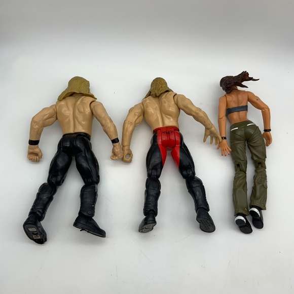Vintage 90s Jakks Pacific WWE Wrestling Figurines - Lot of Six! - Picture 6 of 14